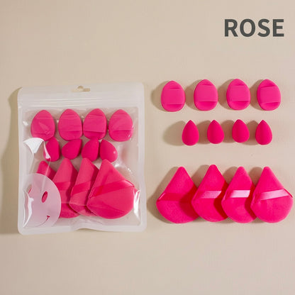 Veloria ProFinish™ 12-Piece Puff & Sponge Set