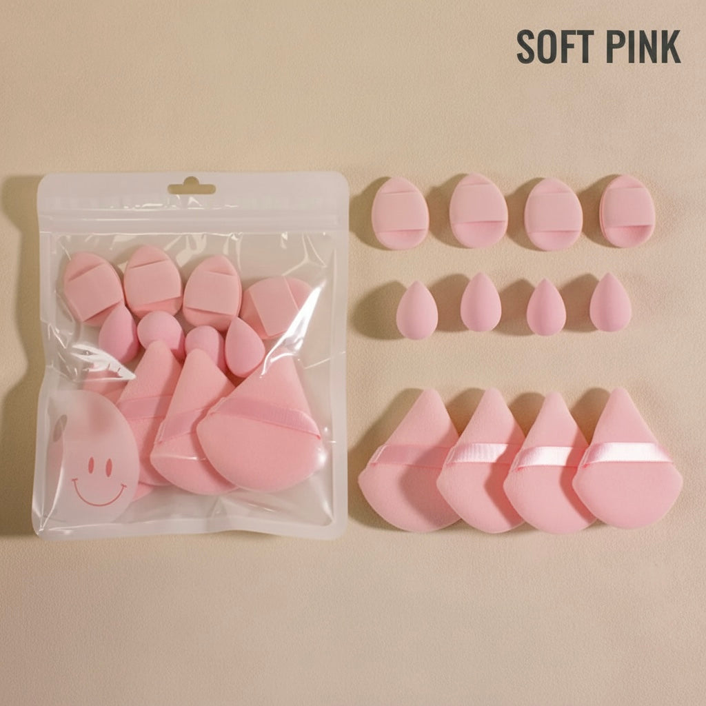 Veloria ProFinish™ 12-Piece Puff & Sponge Set