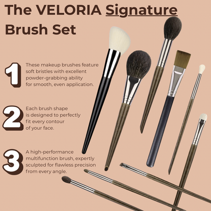 Veloria Signature 12-Piece Brush Set